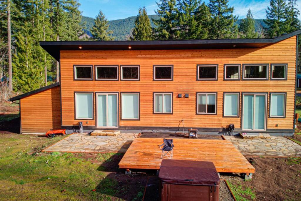 Newly Built Modern Chalet Duplex - 2 Mount Hood Village Exterior foto