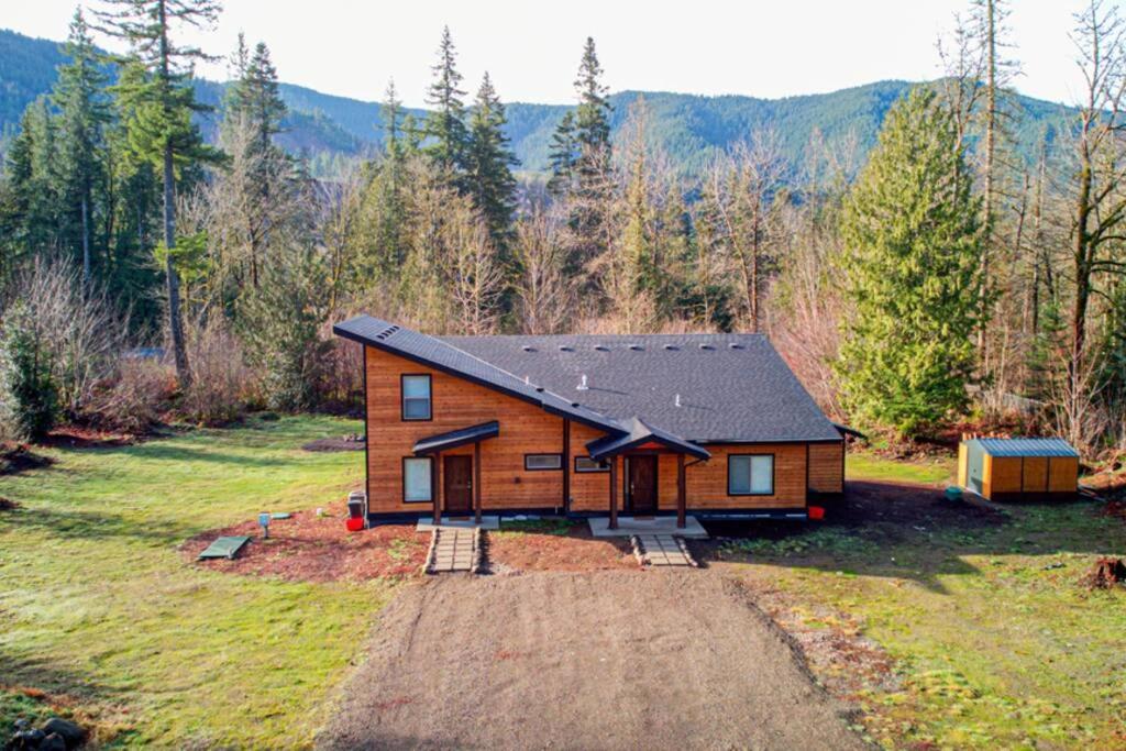 Newly Built Modern Chalet Duplex - 2 Mount Hood Village Exterior foto