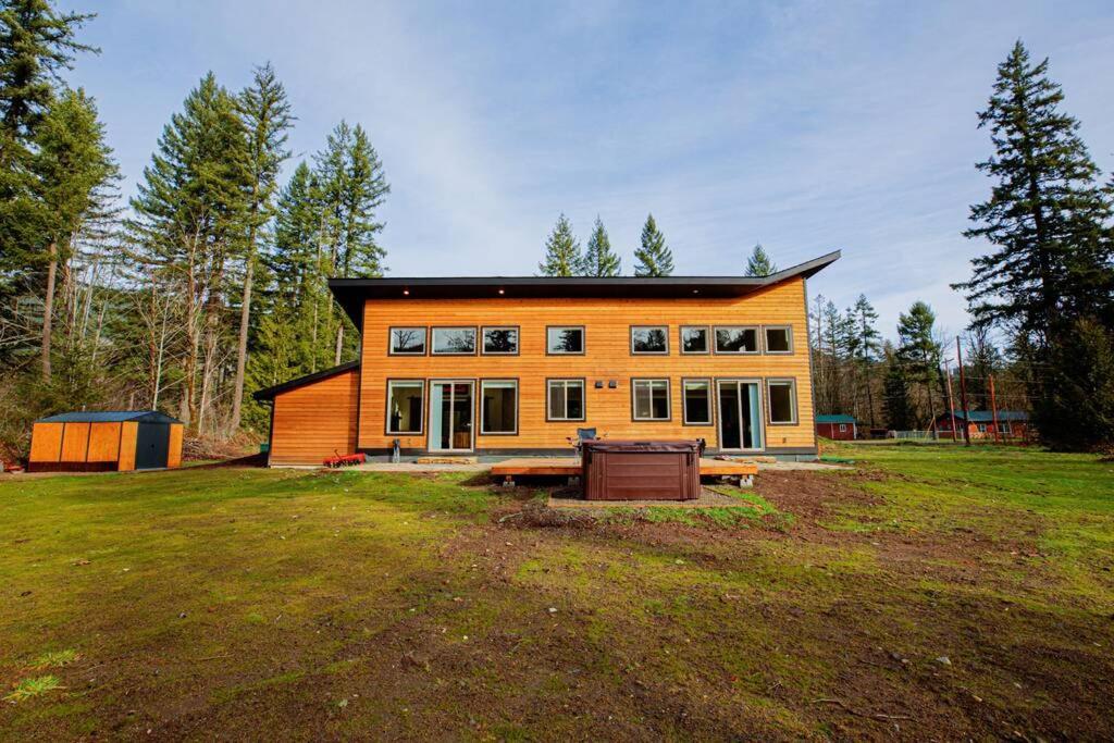Newly Built Modern Chalet Duplex - 2 Mount Hood Village Exterior foto