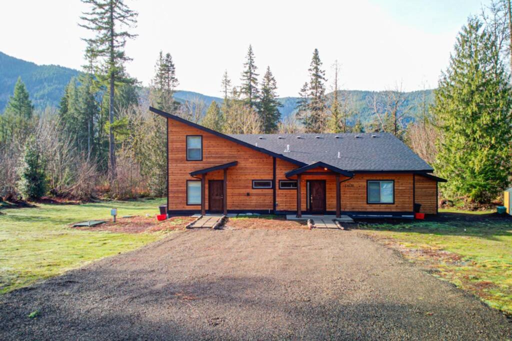 Newly Built Modern Chalet Duplex - 2 Mount Hood Village Exterior foto